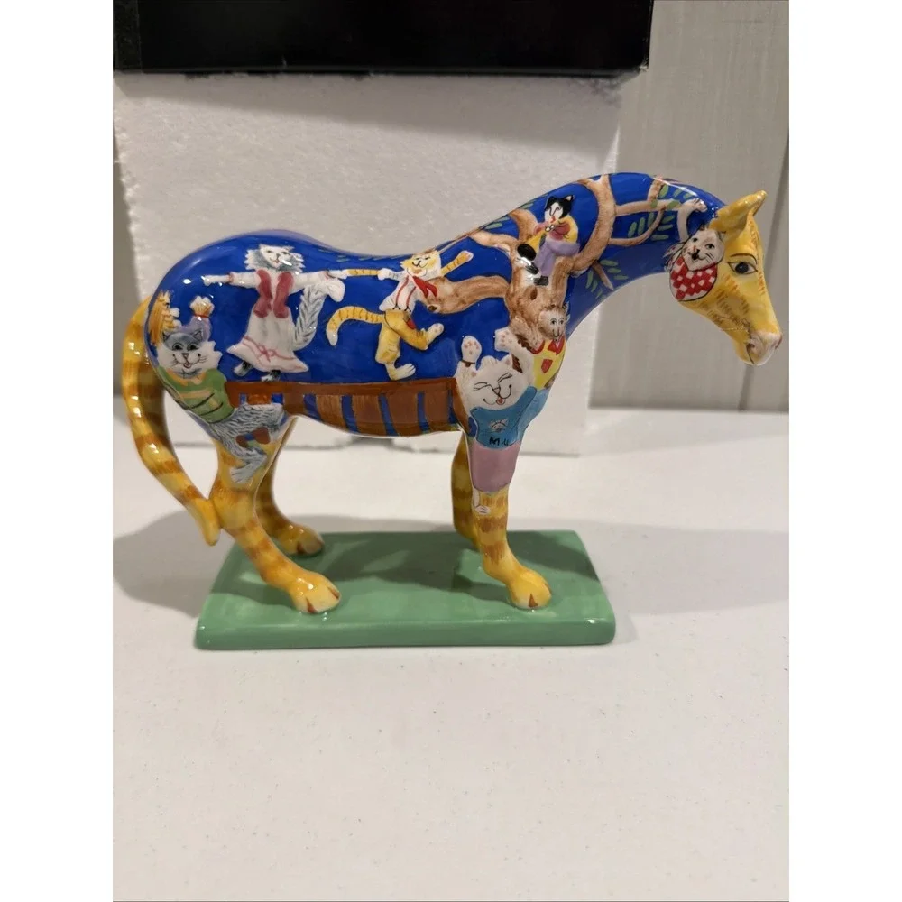 Vtg Trail Of Painted Ponies Kitty Cat's Ball 1E/0059 Elizabeth Lewis Scott 2004